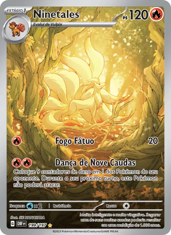 Ninetales (Obsidian Flames #199/197)