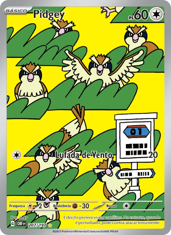 Pidgey (Obsidian Flames #207/197)