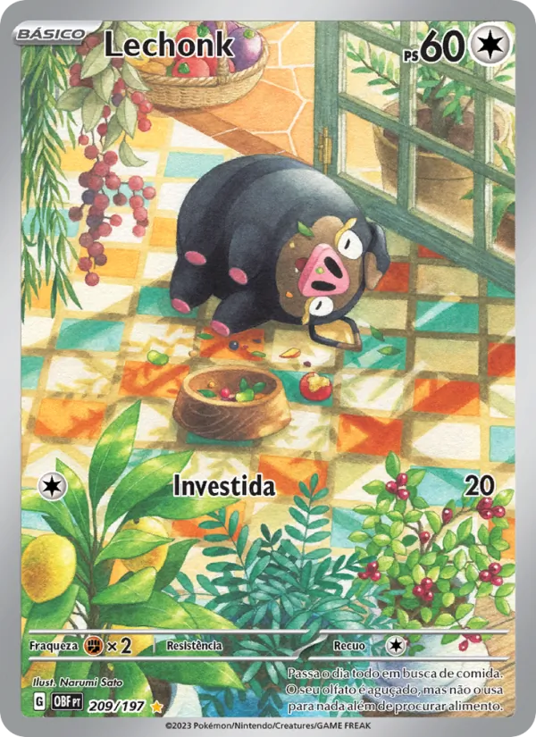 Lechonk (Obsidian Flames #209/197)