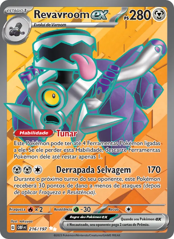 Revavroom ex (Obsidian Flames #216/197)