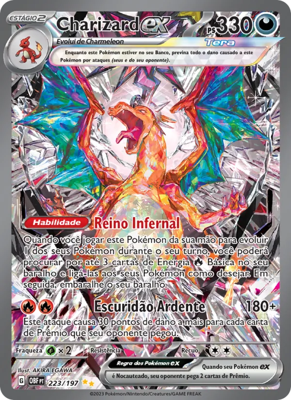 Charizard ex (Obsidian Flames #223/197)