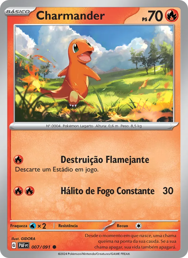 Charmander (Paldean Fates #007/91)