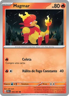 Magmar (Paldean Fates #009/91)