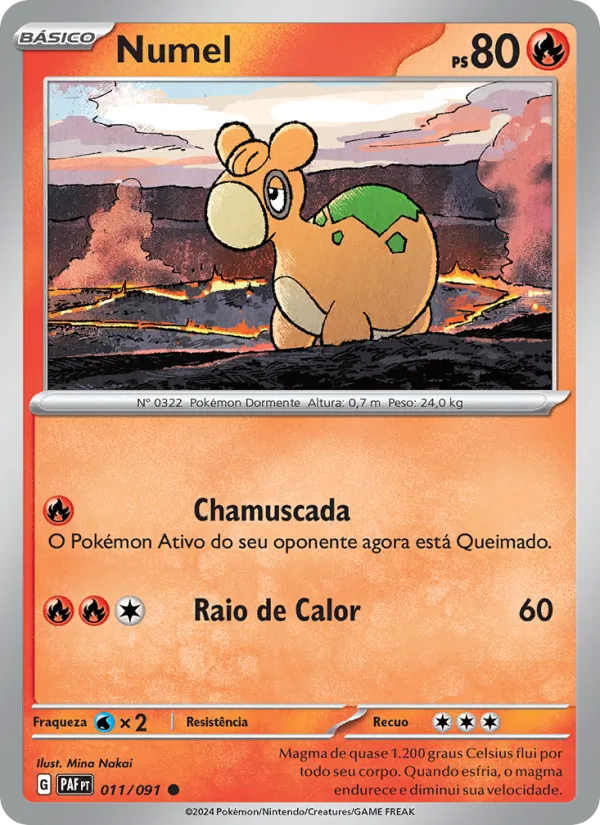 Numel (Paldean Fates #011/91)