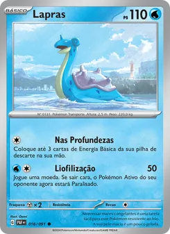 Lapras (Paldean Fates #016/91)