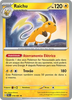 Raichu (Paldean Fates #019/91)