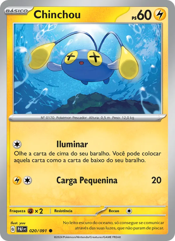 Chinchou (Paldean Fates #020/91)