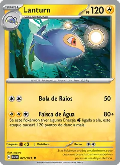 Lanturn (Paldean Fates #021/91)