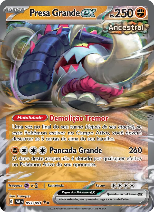 Presa Grande ex (Paldean Fates #053/91)
