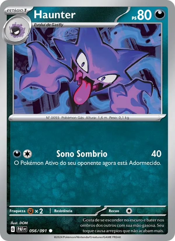 Haunter (Paldean Fates #056/91)