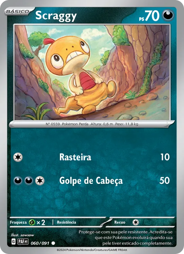 Scraggy (Paldean Fates #060/91)