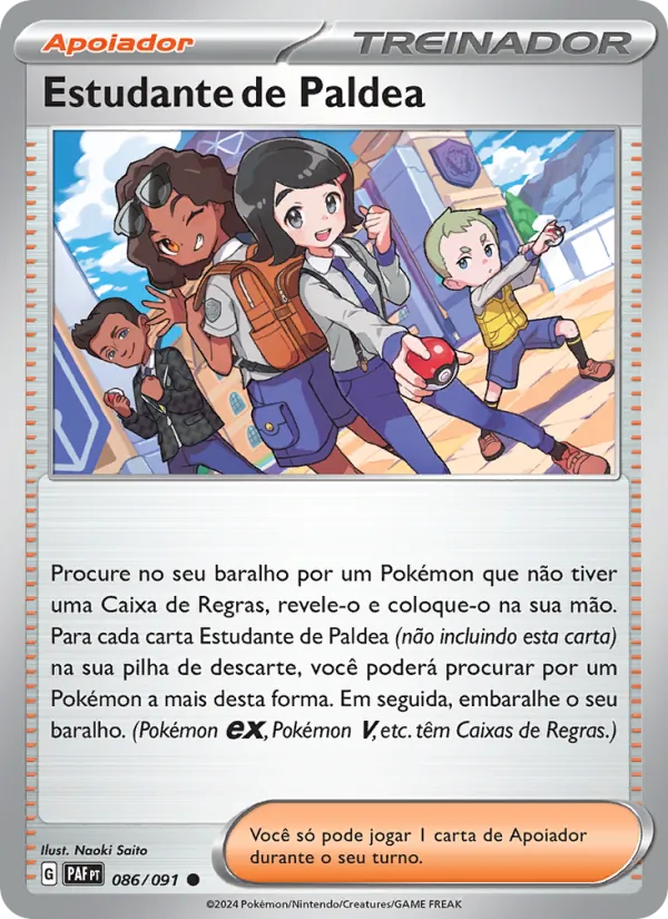 Estudante de Paldea (Paldean Fates #086/91)