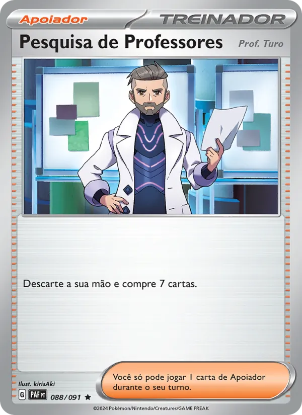 Pesquisa de Professores (Paldean Fates #088/91)