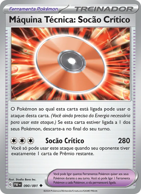 Máquina Técnica: Socão Crítico (Paldean Fates #090/91)