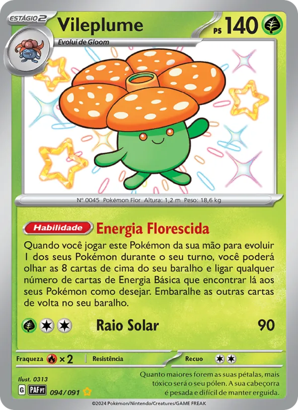 Vileplume (Paldean Fates #094/91)