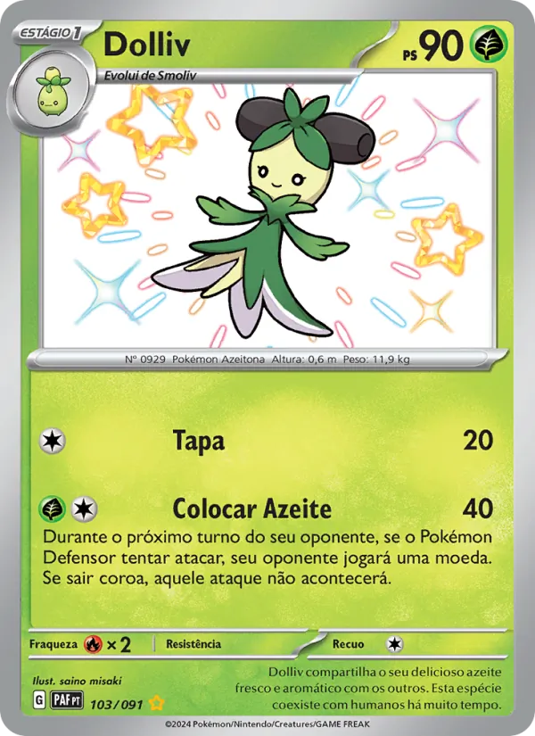 Dolliv (Paldean Fates #103/91)