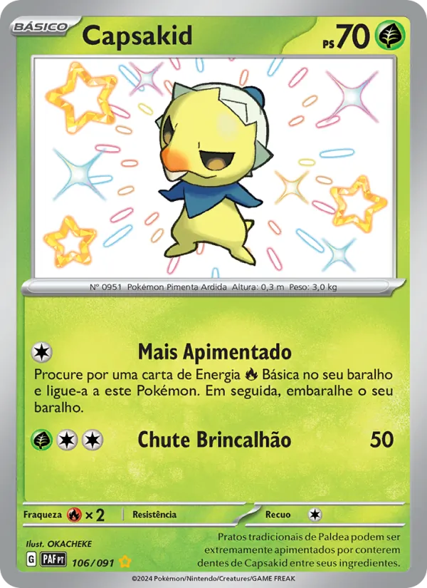 Capsakid (Paldean Fates #106/91)