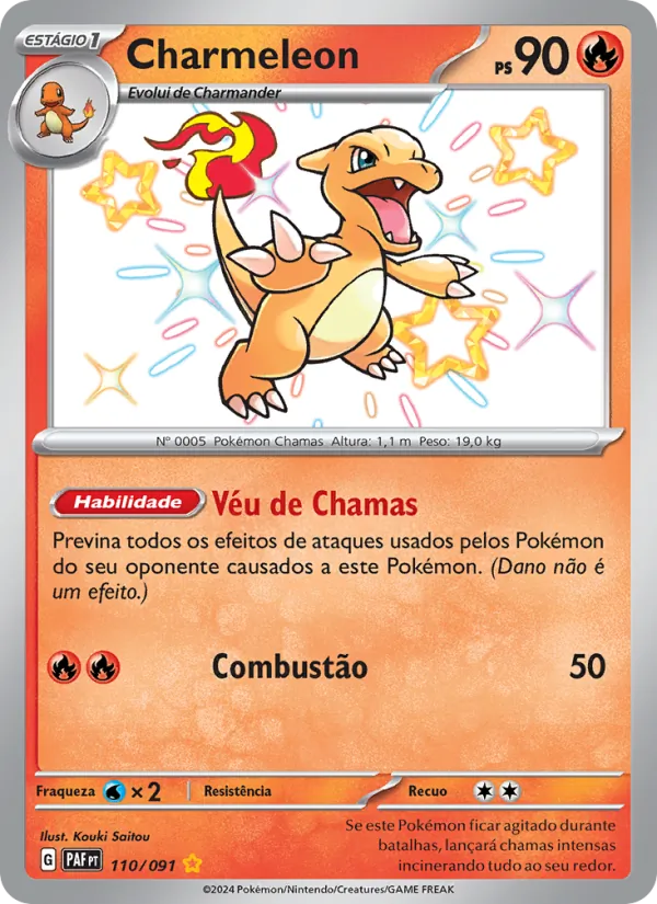 Charmeleon (Paldean Fates #110/91)