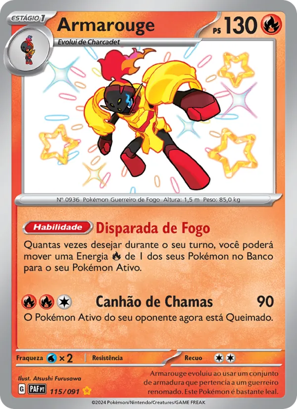 Armarouge (Paldean Fates #115/91)