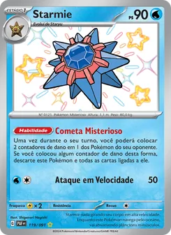 Starmie (Paldean Fates #119/91)