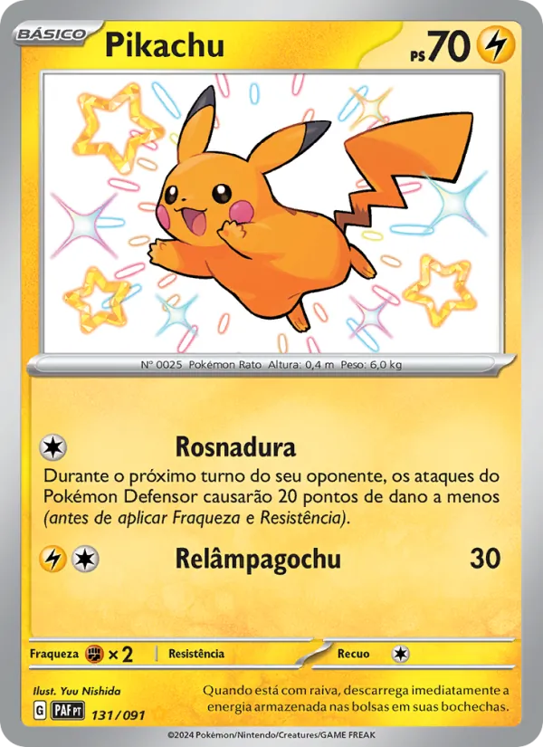 Pikachu (Paldean Fates #131/91)