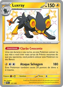 Luxray (Paldean Fates #137/91)