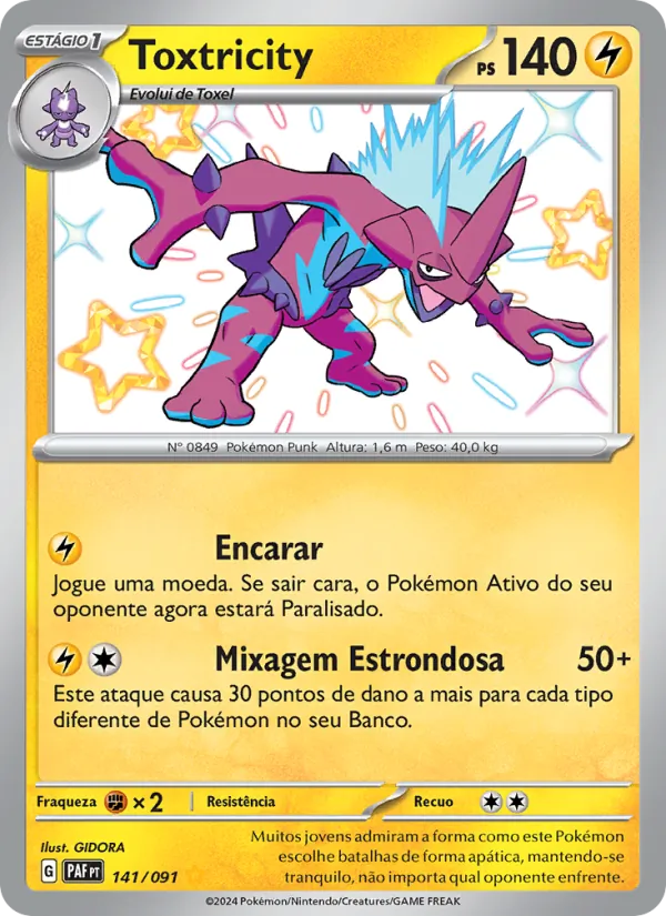 Toxtricity (Paldean Fates #141/91)
