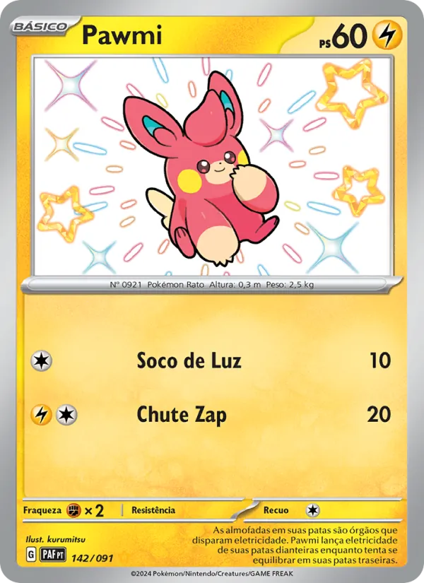 Pawmi (Paldean Fates #142/91)