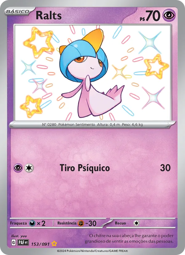 Ralts (Paldean Fates #153/91)