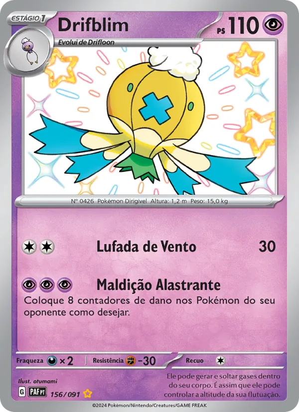 Drifblim (Paldean Fates #156/91)