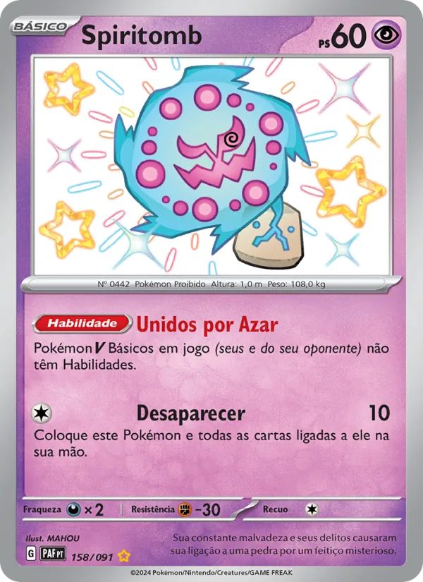 Spiritomb (Paldean Fates #158/91)