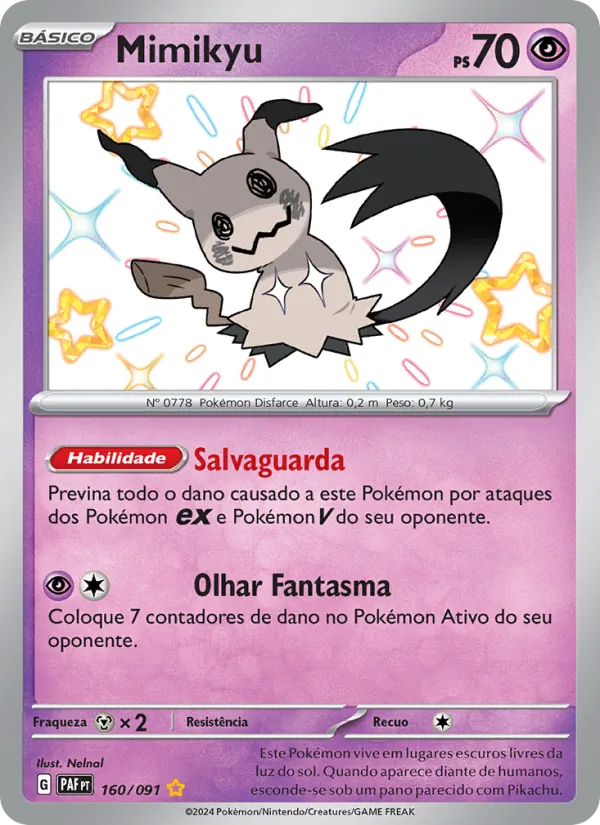 Mimikyu (Paldean Fates #160/91)