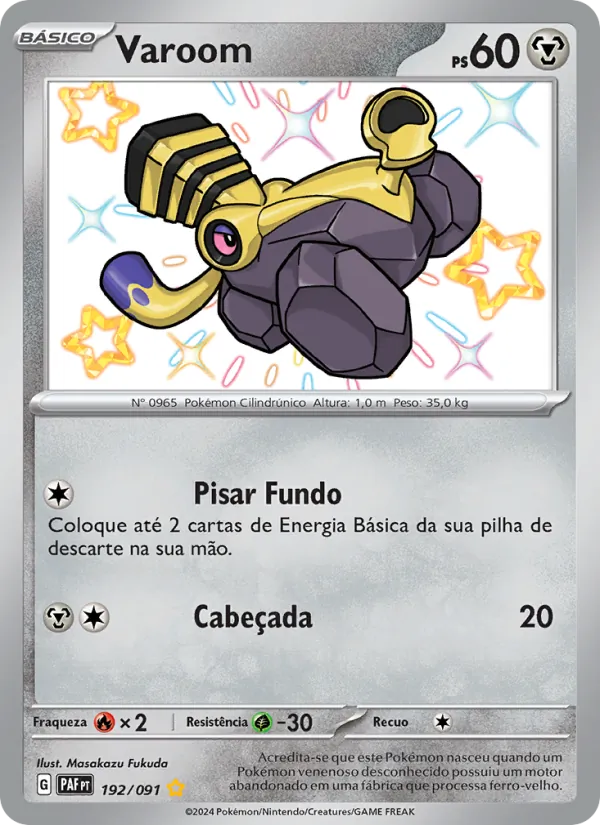 Varoom (Paldean Fates #192/91)