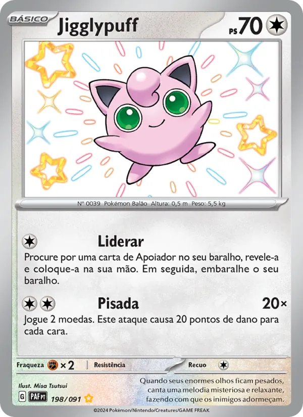 Jigglypuff (Paldean Fates #198/91)