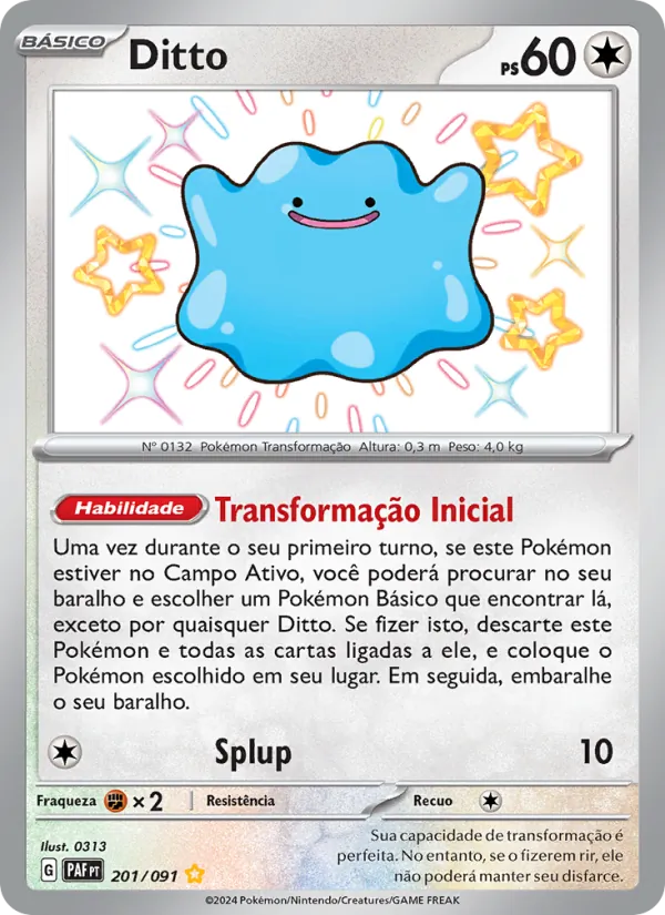 Ditto (Paldean Fates #201/91)