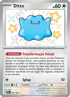 Ditto (Paldean Fates #201/91)