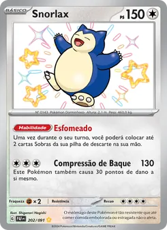 Snorlax (Paldean Fates #202/91)