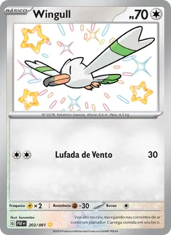 Wingull (Paldean Fates #203/91)
