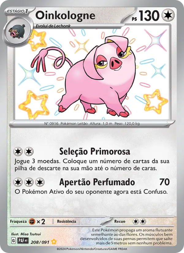 Oinkologne (Paldean Fates #208/91)