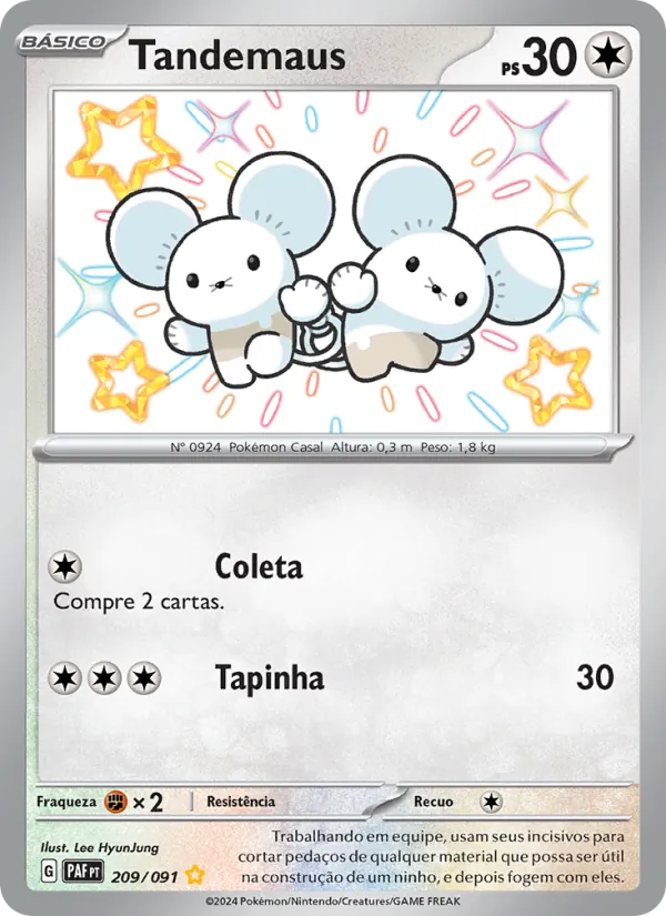 Tandemaus (Paldean Fates #209/91)