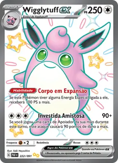 Wigglytuff ex (Paldean Fates #222/91)
