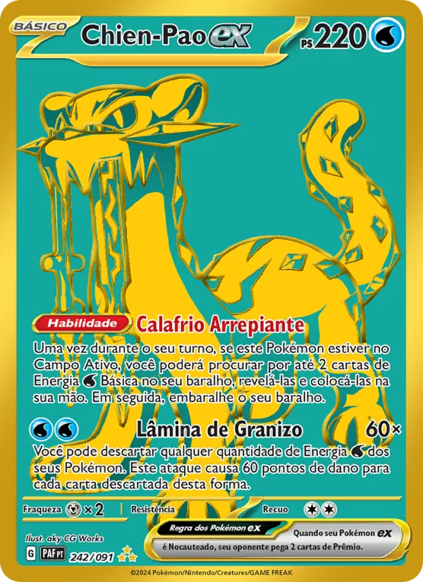 Chien-Pao ex (Paldean Fates #242/91)