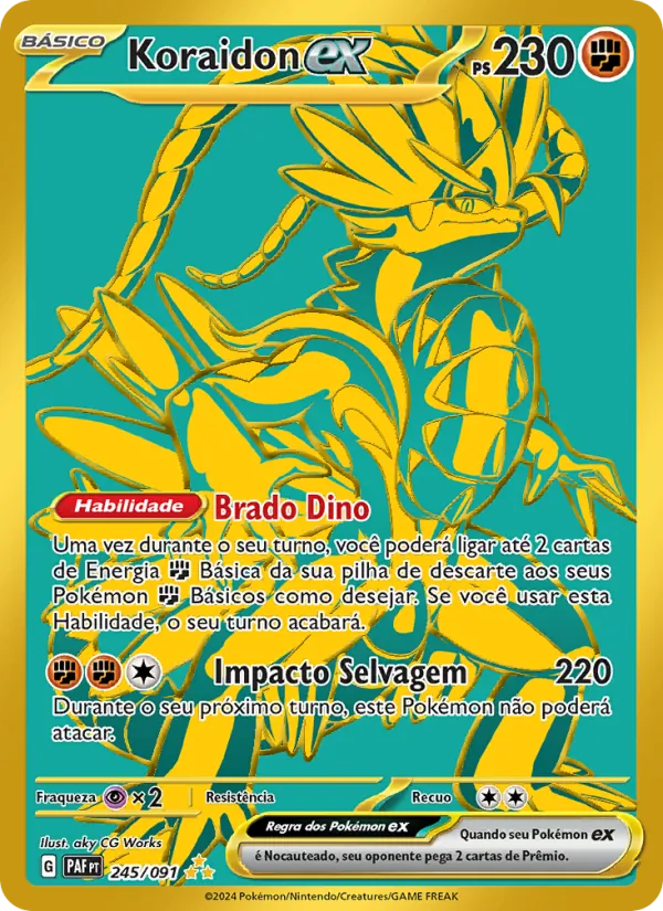 Koraidon ex (Paldean Fates #245/91)