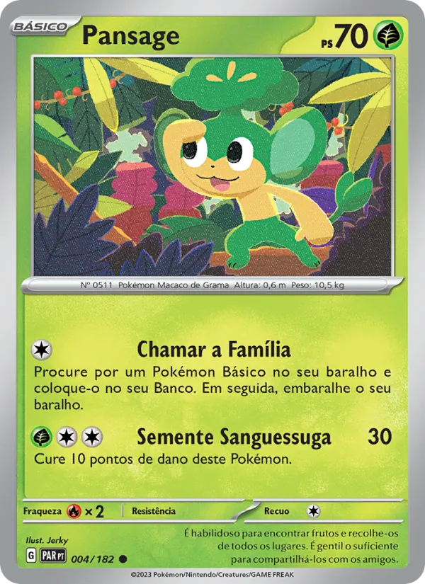 Pansage (Paradox Rift #004/182)