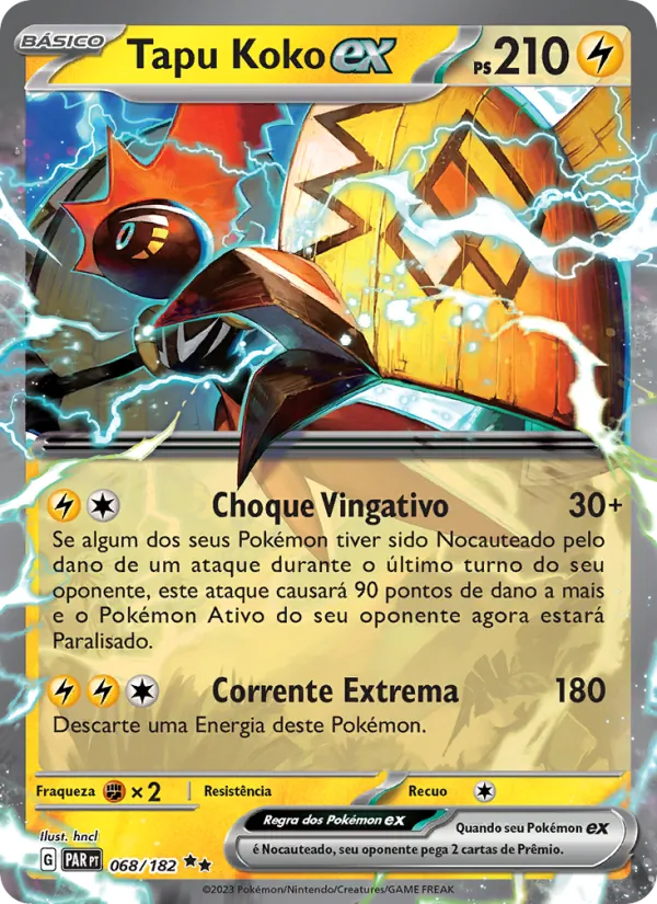 Tapu Koko ex (Paradox Rift #068/182)