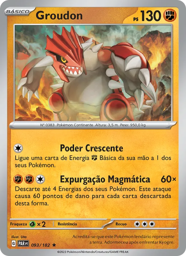 Groudon (Paradox Rift #093/182)