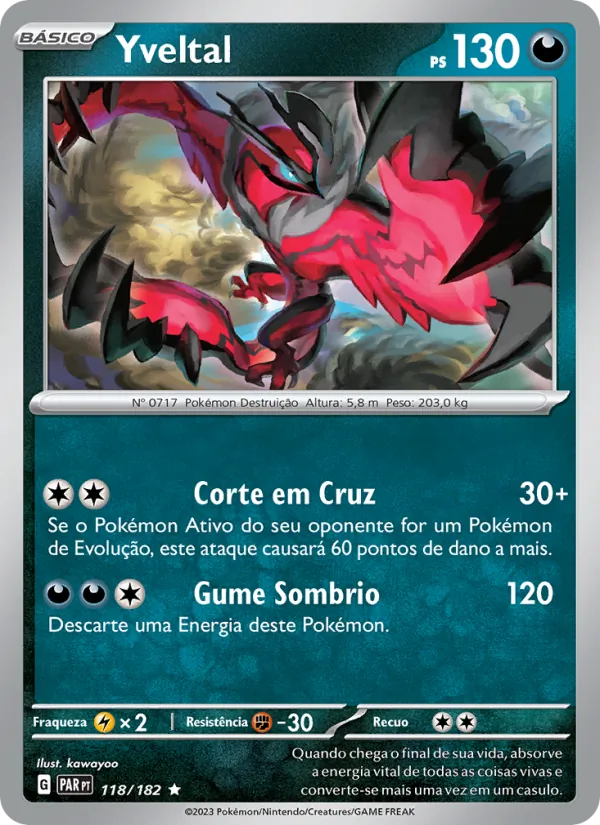 Yveltal (Paradox Rift #118/182)