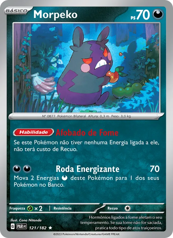 Morpeko (Paradox Rift #121/182)