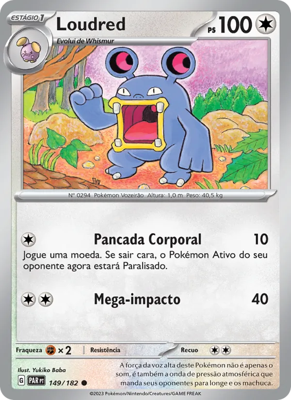 Loudred (Paradox Rift #149/182)