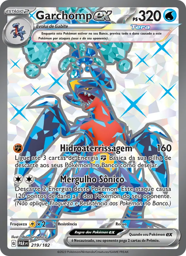 Garchomp ex (Paradox Rift #219/182)
